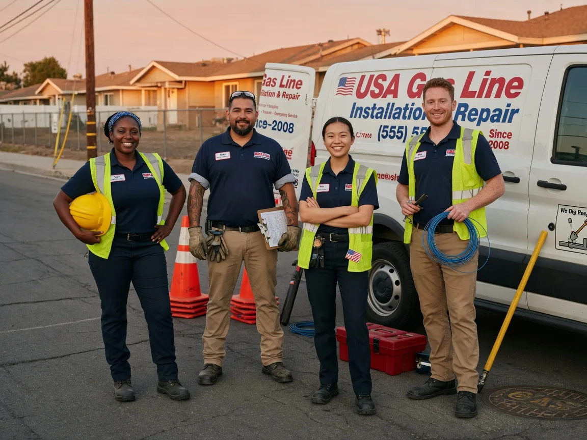 Gas Line Installation company in Spindale, NC